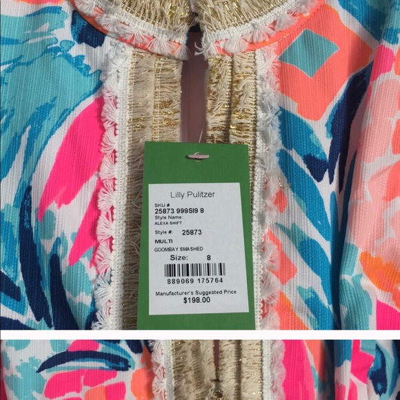Lilly Pulitzer Alexa Shift Dress, RARE - Picture 5 of 6